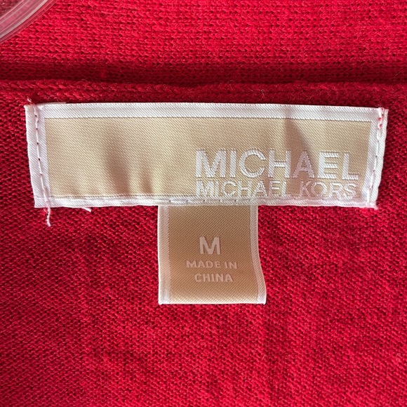Michael Kors red cardigan - Picture 2 of 6